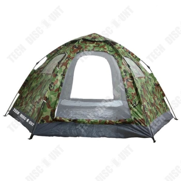 TD® Vandtæt hexagonal camouflagetelt stort rejsetelt camping automatisk hurtigt åbnings telte camping