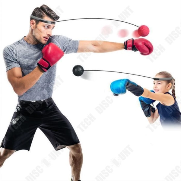 TD® Reflex Ball för boxningsträning Bärbar bollkamp Träning Reaktionshastighet Kondition MMA Stansning Justerbart pannband