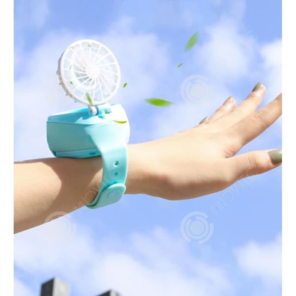 INN® Fan Klockfläkt för barn USB-laddning liten fläkt Bärbar tyst klockfläkt för studenter