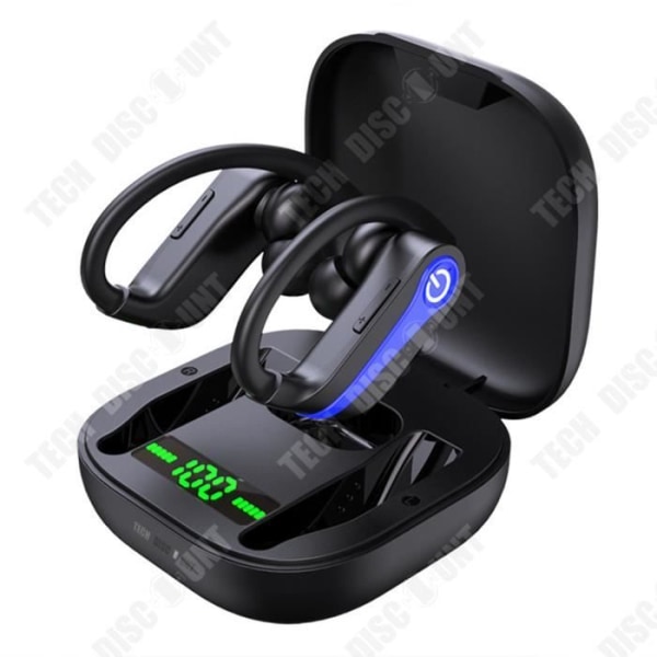 TD® trådlösa Bluetooth-hörlurar In-ear Sports Power Display Digital Display Brusreducering Universal