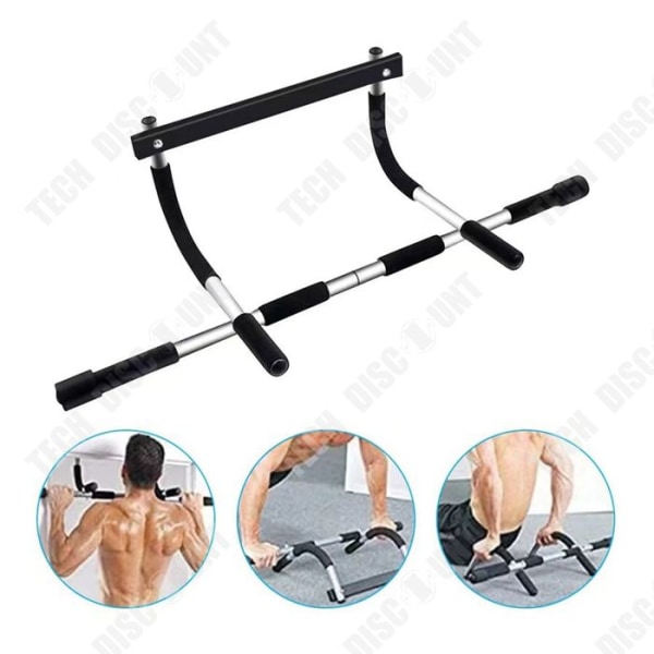 TD Traction för situps dips pull-up bar inomhus fitness dörrram horisontell stång enkel dörröppningsfäste pull up