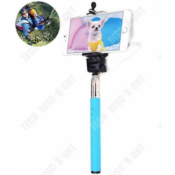 TD® Remote selfie stick Z07-5S - Selfie stick för mobiltelefon utan Bluetooth