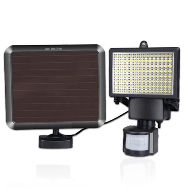 TD® 60 LED Aurinkoinen PIR Liikeanturilla Varustettu Turvalamppu Raikas Valo Puutarhaan, Autotalliin, Kesämökkiin, Polulle, Kuistille, Siltaa varten