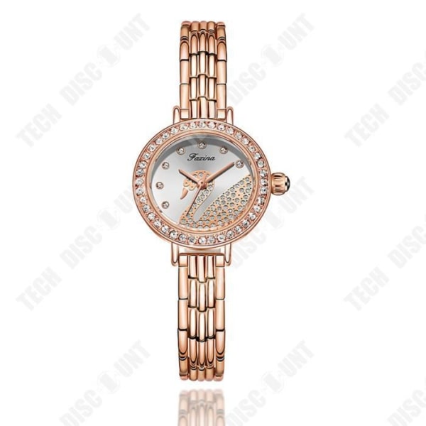 TD® Watch Fashion Quartz Watch Set Presentbox Crystal Damklocka Smycken Personlighet Smyckesset Damklocka