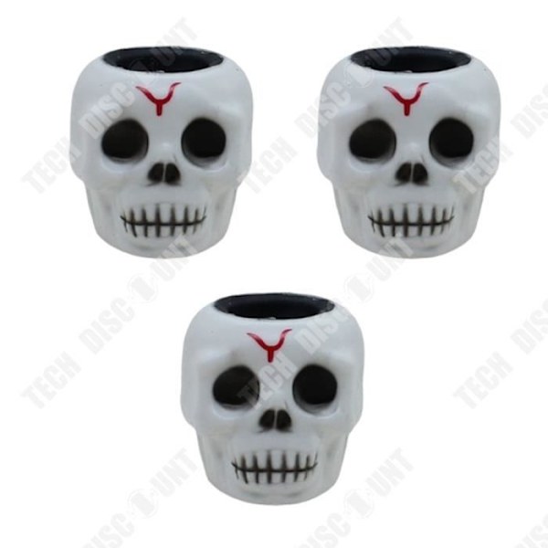 TD® 3 kappaletta Lelut pelottava kallo Luukko Lepakko Simulaatio Luova 6cm*6cm*5.7cm Pelottava Halloween koriste
