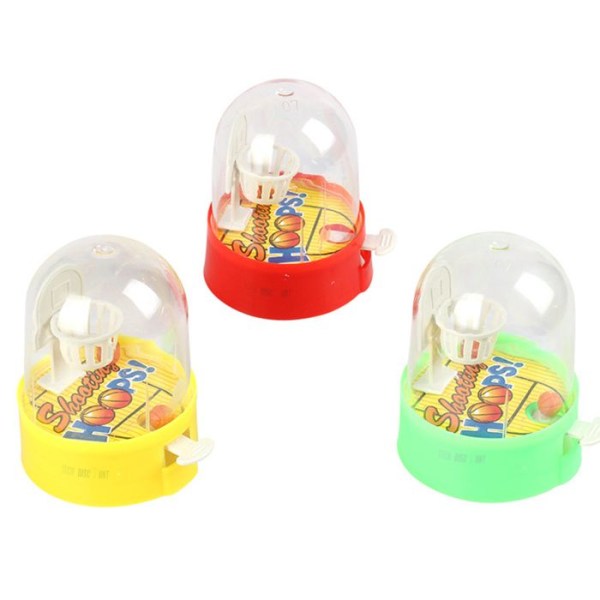 TD® Lot of 10 Mini Basketball Game Under Cloche - Random Model - Leksaksspel för födelsedagsfest för barn