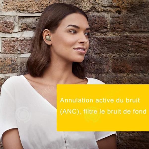 Bouchons d'oreilles A29 langattomat TWS Bluetooth-kuulokkeet, todelliset binauraaliset stereo urheilukuulokkeet, kaulalle ripustettavat.