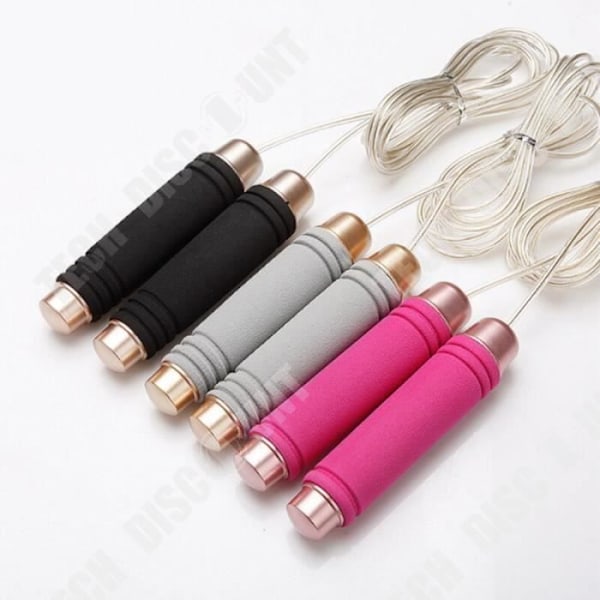 TD® Fitness Accessories - Bodybuilding,Specialerbjudande Jump Rope Ultra Speed Ball Bearing Jump Rope Wire - Röd typ