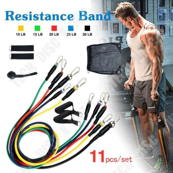 TD® Fitness Accessories - Bodybuilding,Nya Hot Fitness Resistance Bands Resistance Band Grips - Typ 1