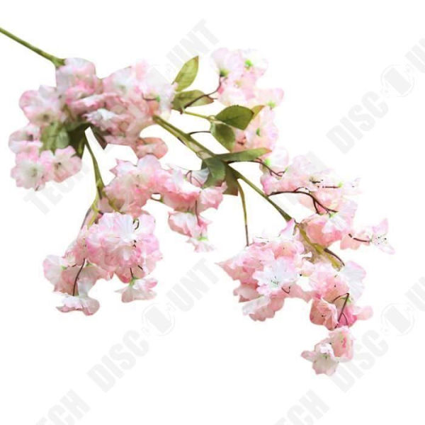 TD® Kunstige Kirsebærblomst indendørs udendørs dekoration have fester bryllup store realistiske blomster realistiske stængler