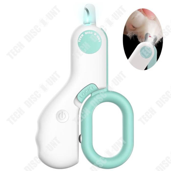 TD® Nagelklippare för sällskapsdjur Hund Katt Nagelklippare LED Light Blood Line Nagelklippare för husdjur