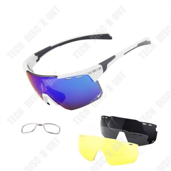 TD® Sports Cykelglasögon Polariserade färgskiftande linser Bergsklättring Racingglasögon Anti-ultraviolettglasögon