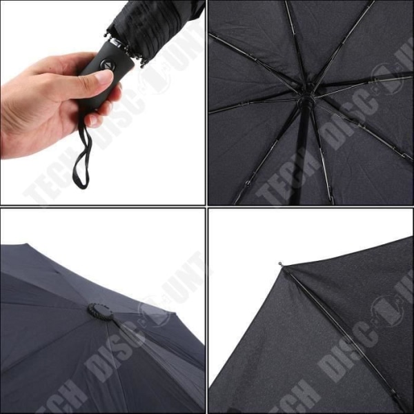TD® Automatisk Folding Paraply - Stormsikret paraply med automatisk fold til regn