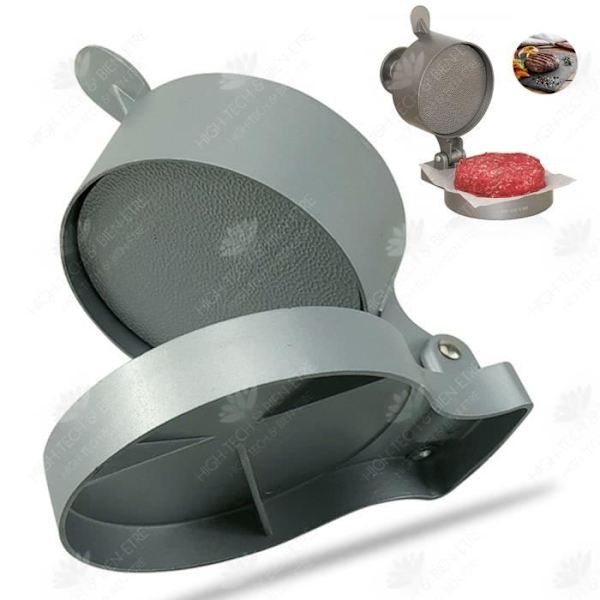 HTBE® Burger Köttpress Manuell Nonstick Press Köttbiff Modell Riskollen Formpress Artefaktpress
