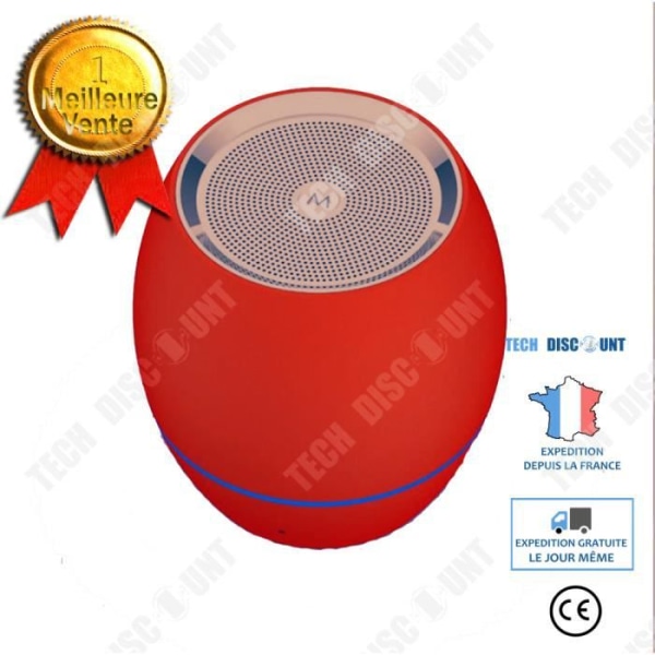 TD® AI älykäs bluetooth-kaiutin lahja langaton mini matkapuhelin mini kaiutin kortti koti kaiutin punainen