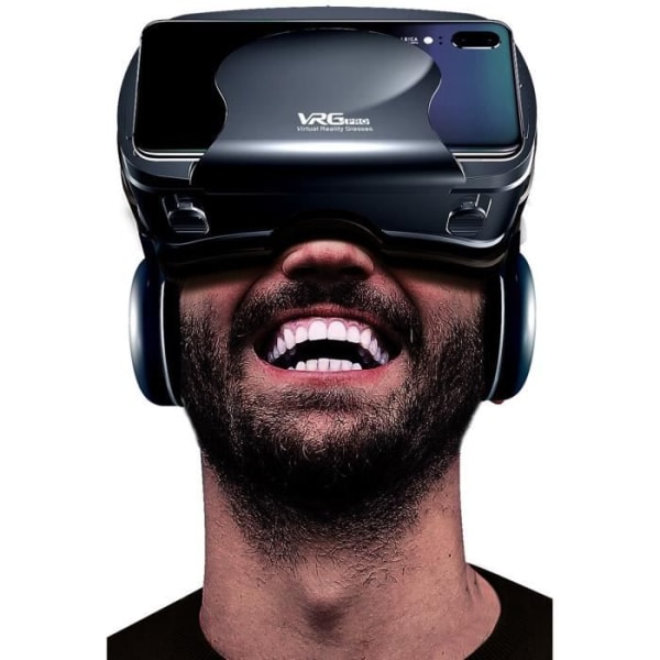 Ammattikäyttöön tarkoitetut VR-pelilasit, näyttövoimennin, AR-lasikot, mobiilielokuvakasetti, virtuaalitodellisuuspelikypärä, valtava näyttölasit.