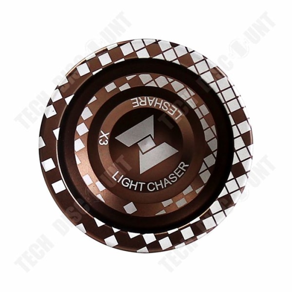 TD® Yo-Yo - Kaffefarve (Metallegeret yo-yo til begyndere + kuglelejer + handsker + 5 ekstra reservetråde)