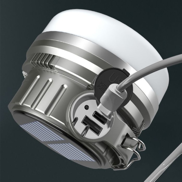 Campinglampe - TD® - Multistillingsgrad - Vandtæt - Lithiumbatteri - TYPE-C opladning