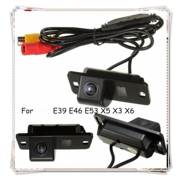 TD® backkamera för 3-serien 5-serien X5 X6 E46 E53 E90 High Definition Night Vision vattentät design
