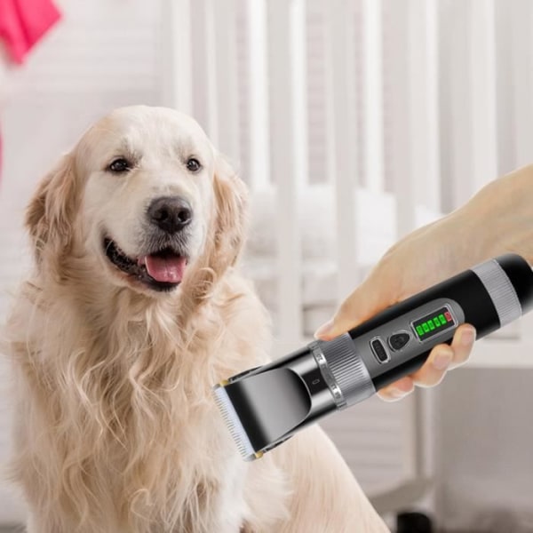 Elektrisk rakapparat för husdjur, batteri för katt och hund, sladdlös  hårklippare 0473 | Fyndiq