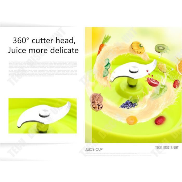 mixeur blender portabel smoothie glas multifunktion citruspresser frugter grøntsager automatisk juiceproducent genopladelig