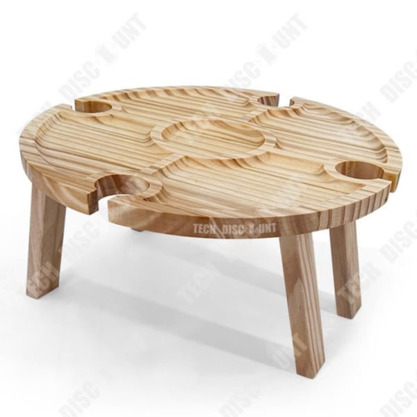 TD® Utomhus fällbart bord mini picknickbord strand utomhusgrill fristående besök portabelt bord med skåp