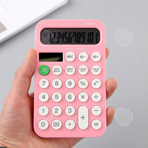 Laskin - CONFO - Värikkäät karkit - Mini - Kannettava - Tieteellinen