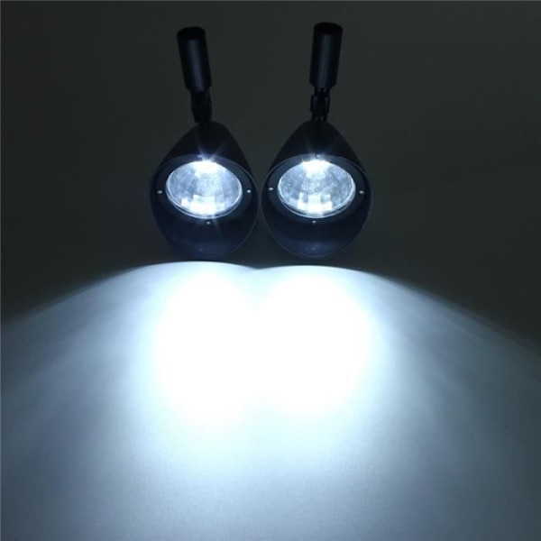 Solcellelampe til jorden - NEUFU - TD® 60mah - Hvid - LED - Solenergi - Have Vit