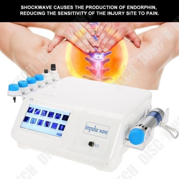 TD® Shockwave Therapy Smärtlindringsbehandling Massagemaskin Fysioterapiinstrument