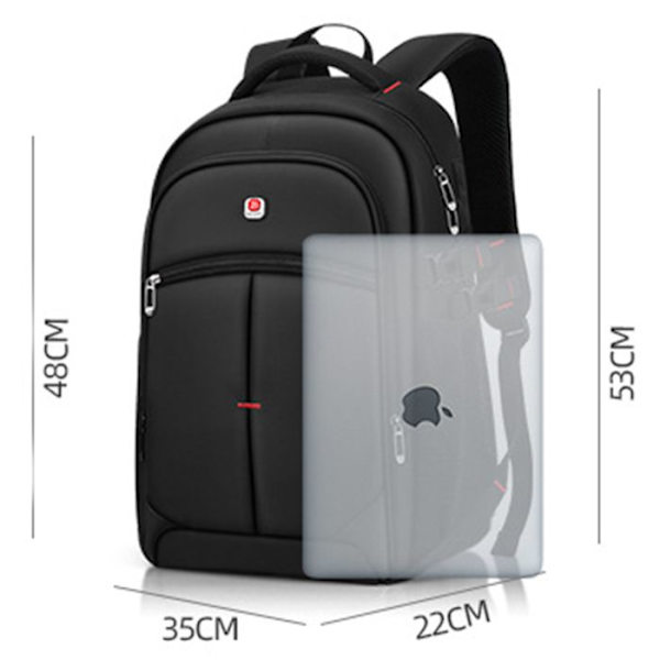 Affärsreseryggsäck Laptopväska Utomhusresor Enkel Casual ryggsäck Student skolväska