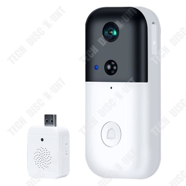 TD® HD WiFi smart videodørklokke elektronisk trådløs dørspion hjem 1080P intelligent visuel overvågning klokke