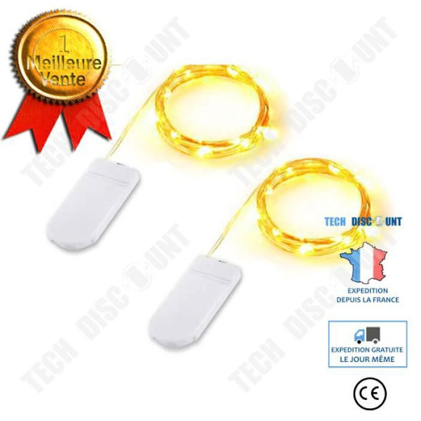 TD® LED String Lights 2m 20LED Style LED-lampa för semesterdekoration