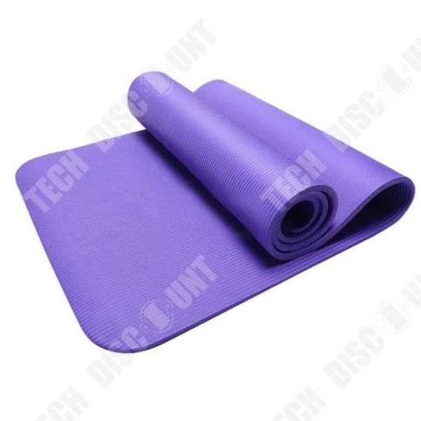 TD® Lila 15 mm NBR yogamatta / konditionsträning / gymnastik / halkfri / sportmatta