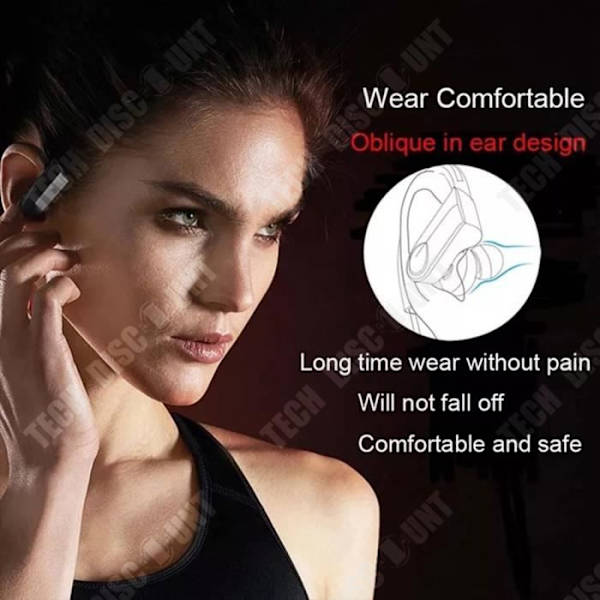 TD® Urheilu Bluetooth 5.0 kaulakorvakuulokkeet langattomat musiikkikuulokkeet juoksuun kaulalle asennettavat Bluetooth-kuulokkeet