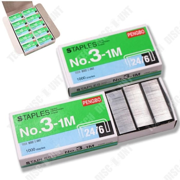 TD® 24/6 standard unifié 12 metallikapselid kontoripinkade lisavarustus sobivad mitmesugustele materjalidele