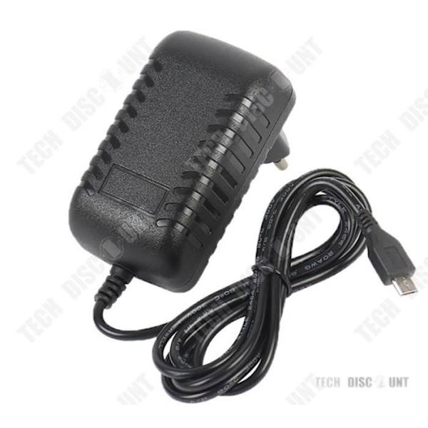 TD® 12V Laddare AC Adapter Vägg Strömsladd Ladda Black Wire Batteri Snabb Effektiv Solid Hög prestanda