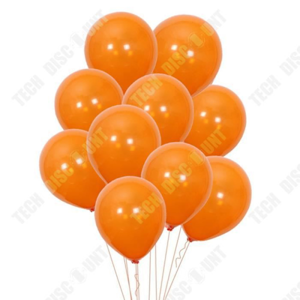TD® 100 Oransseja ilmapalloa 27 cm Juhlapalloja syntymäpäiville, häihin, tapahtumiin, juhliin.... Konfetti ilmapallo.