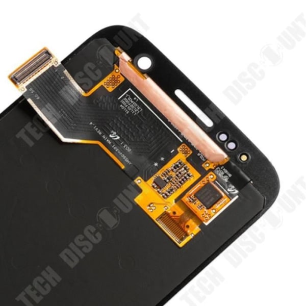 TD® LCD-skærm til Samsung Galaxy S7 G930 Sort og digitizer monteringsdel (tft version)