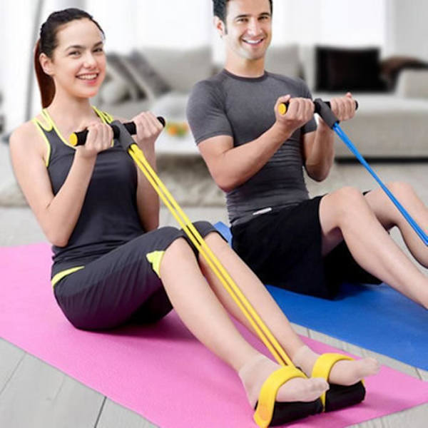 Elastiska repband - Ej specificerat - Blå - Motstånd - Bodybuilding - Fitness Blå