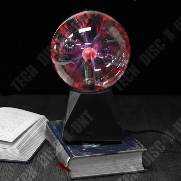 TD® Magic Ball Touch Sensor Lamp Plasma Lamp Dekoration Leksak Present Plasma Lamp Touch Sensor Lamp Dekoration Lampa