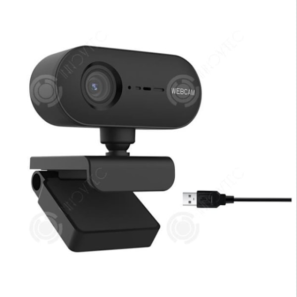 INN® Computer Camera USB Camera Live 1080P Webcam for Online Class Meetings
