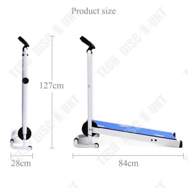 TD® Multifunction Mini Folding Löpband