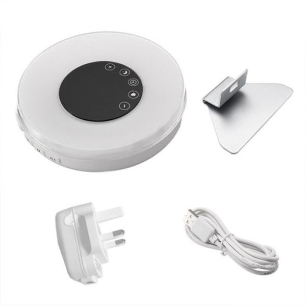 TD® Wake Up Light, FM Radio Wake Up Lamp Nattljus Wake Up Light Sänglampa Soluppgång Solnedgång Simulering Snooze RGB White Ch