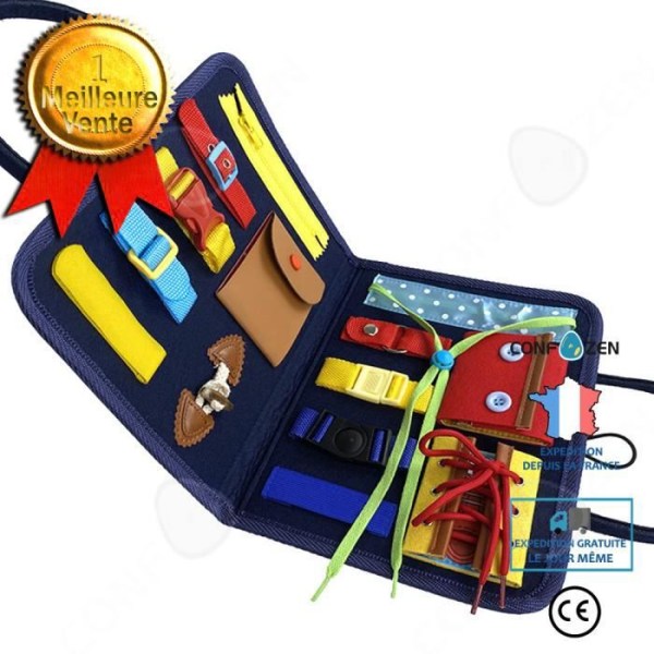CONFO® Pedagogiska leksaker för barn Filtbandage för barn Inlärningsleksaker Väska Typ Filtleksaker