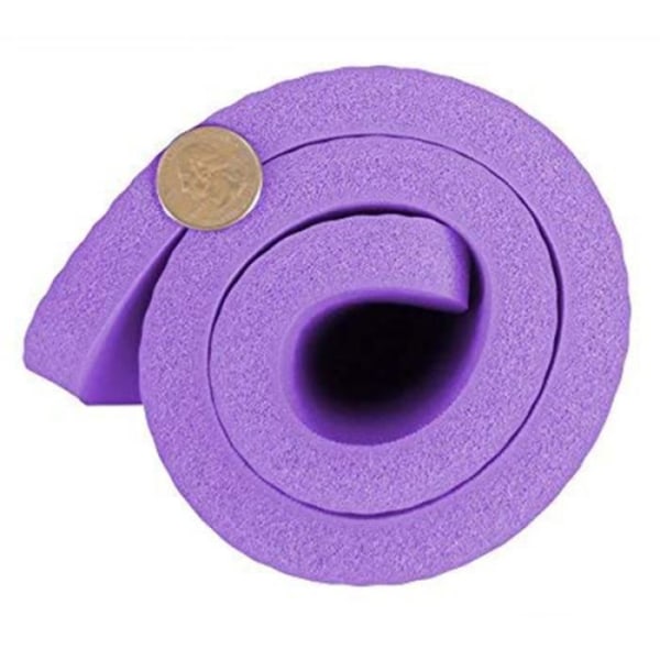 Joogamatto 15Mm Iso Paksu Pilates Harjoittelu Kuntoilumatto Ei Liukuva Telttamatto lila