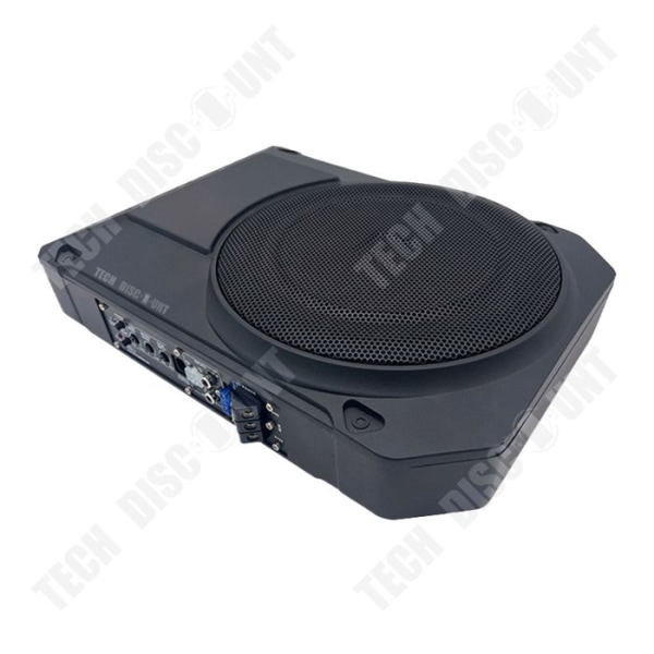 TD® Car subwoofer 800W hög effekt ultratunn 10 tum 12V billjud modifiering aktiv subwoofer