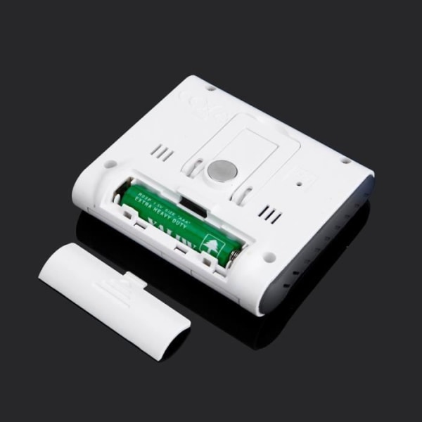 Digital temperatur- og fugtighedsmåler - TD® - 70*70*60mm - Automatisk alarm - LCD - ABS