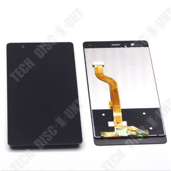 TD® Skærm til Huawei P9 lite Berøringsskærm LCD Samling (Uden Chassis) Erstatning (Sort)