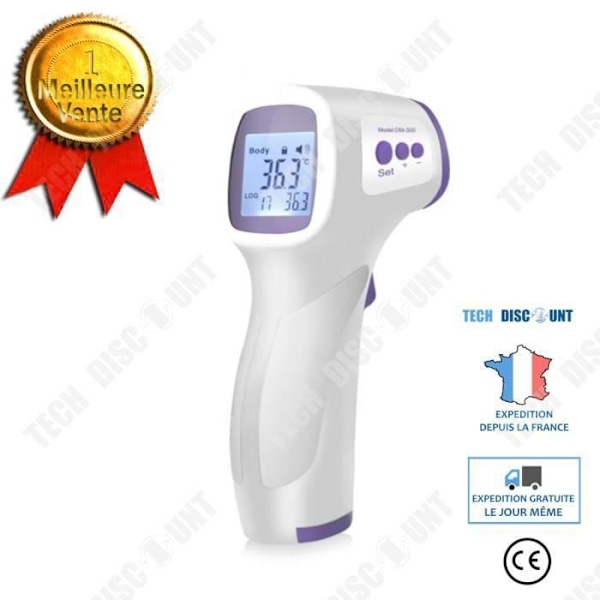 Professionell Frontal Infraröd Termometer Digital Multifunktionell Baby Kontaktlös Snabbavläsning