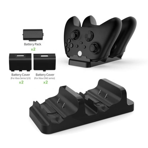 Lader til Spilkonsol TD® 600mAh 2 Positioner Hurtigopladning